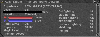Assinatura de Aslan Knight