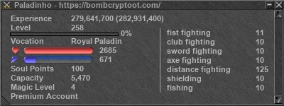 Signature for player Paladinho